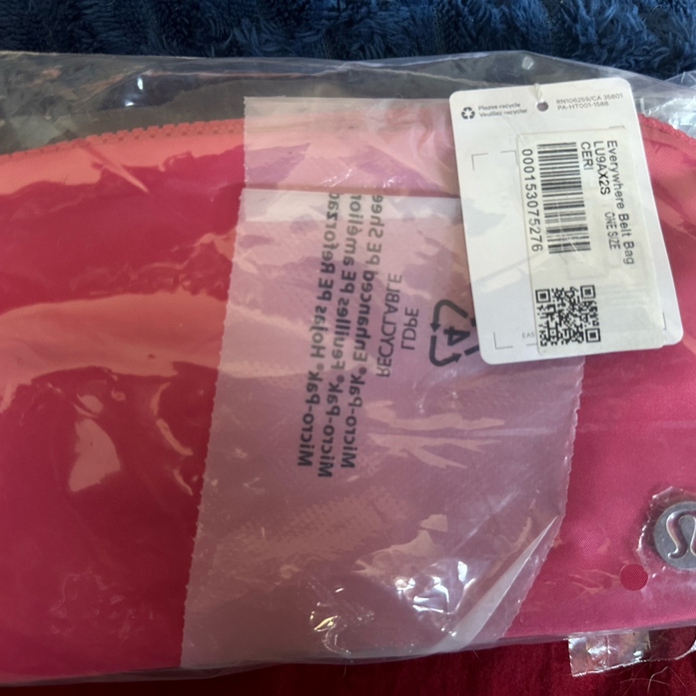 Lululemon Pink NWT Everywhere Belt Bag